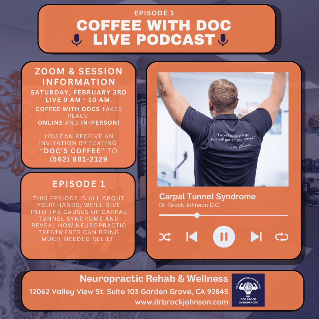 Coffee with Doc Episode 7 Promotional Invitation